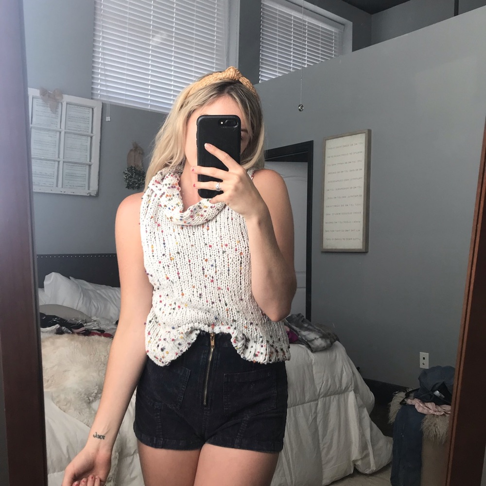 Confetti tank sweater